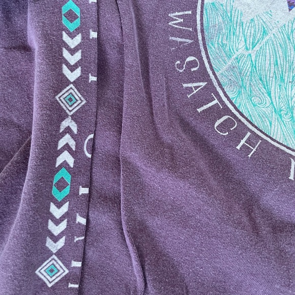 NEVERWORN Purple Long Sleeve Shirt - Picture 3 of 5